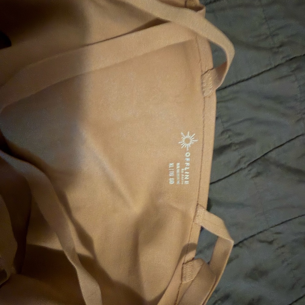 Aerie Offline Nude Seamless Strappy Bralette - Picture 3 of 3
